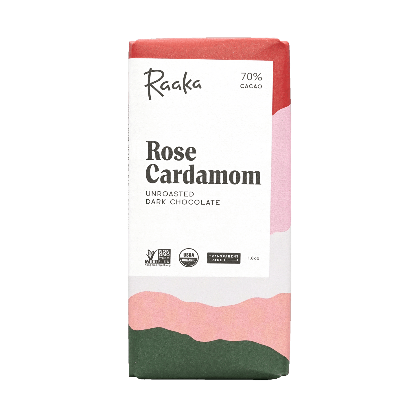 Raaka Rose Cardamom 70%