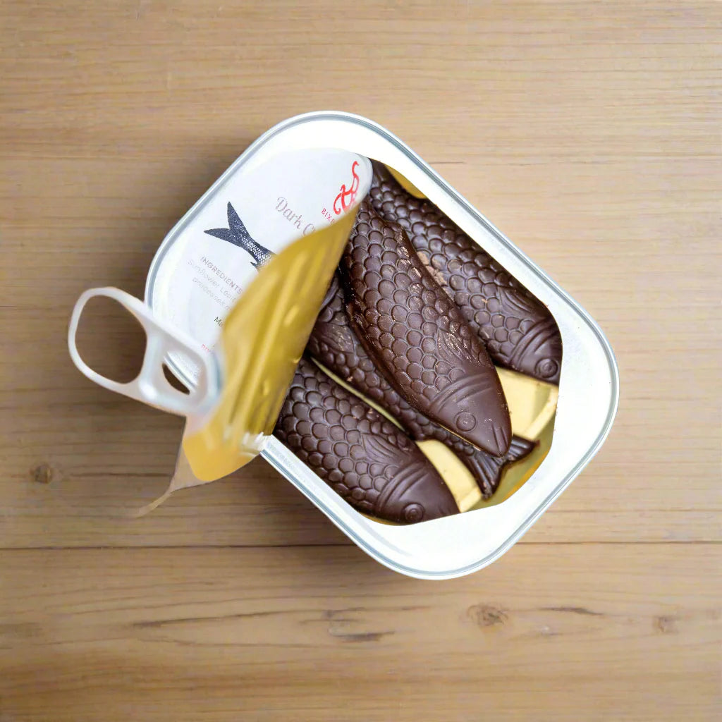 Bixby Tinned Dark Chocolate Sardines