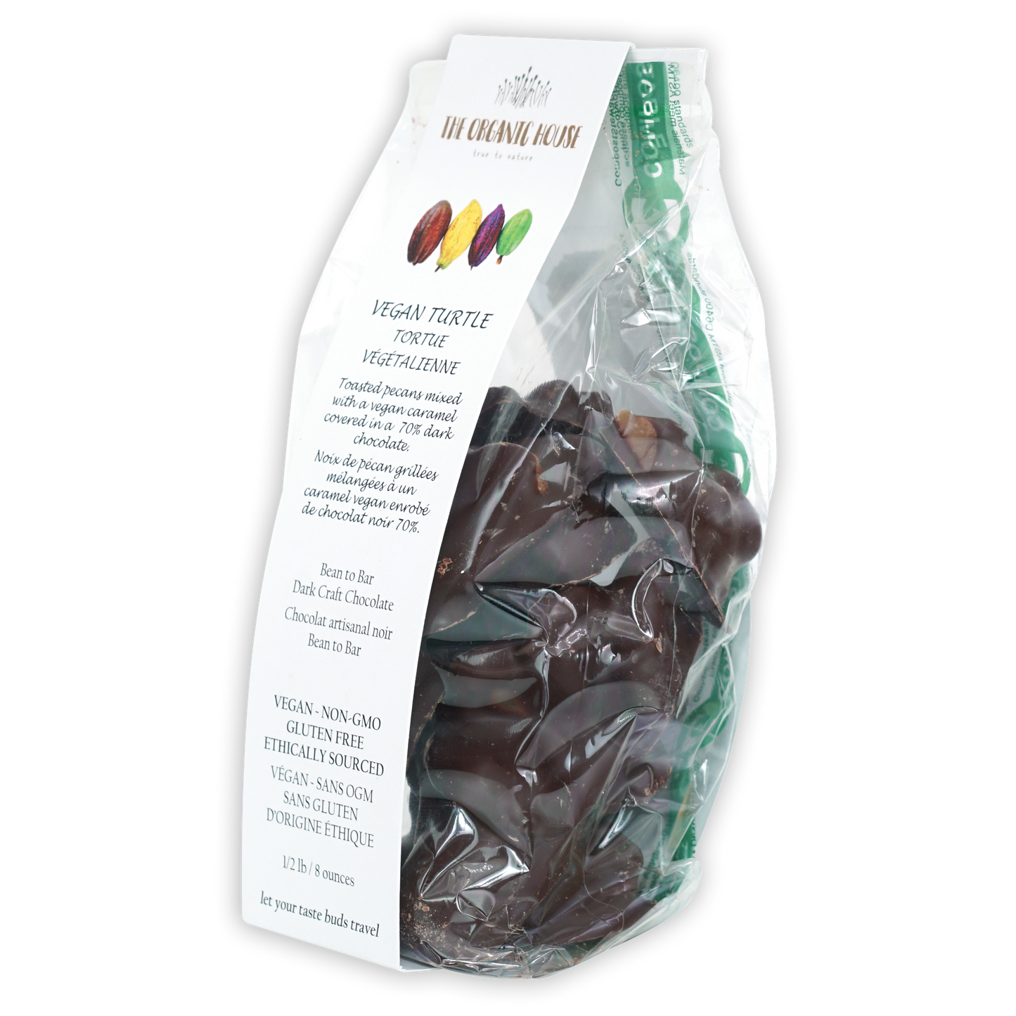 The Organic House Vegan Chocolate Turtles (1/2 pound)