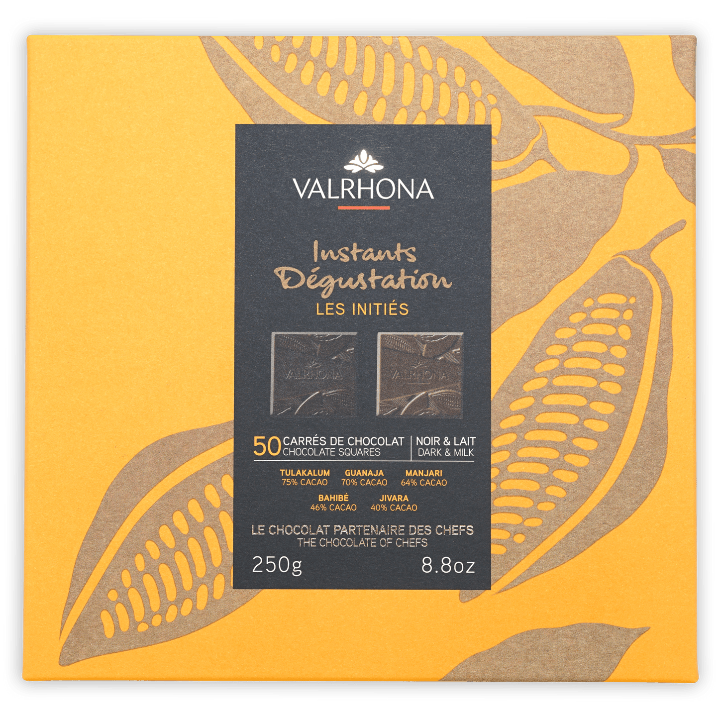 Valrhona Mini Squares Gift Box Mixed (50 pcs)