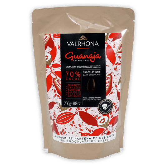 Valrhona Baking Feves Guanaja Dark Chocolate 70%