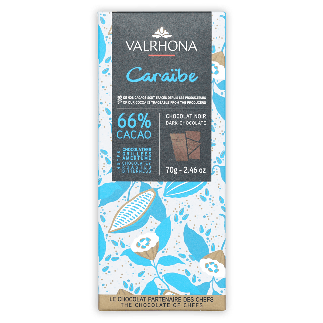 Valrhona Grand Cru Caraibe Dark Chocolate 66%