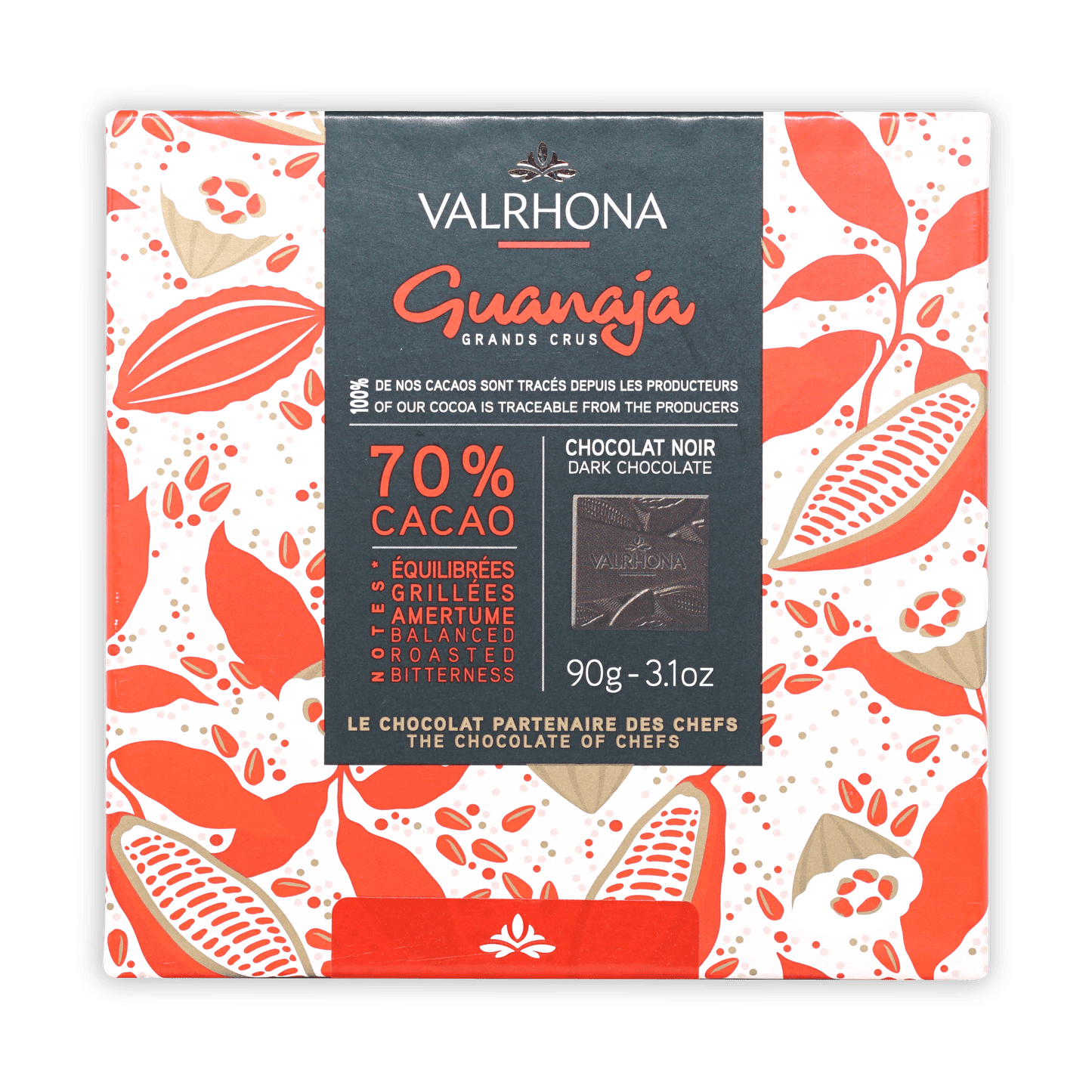 Valrhona Mini Squares Gift Box Guanaja Dark 70% (18 pcs)