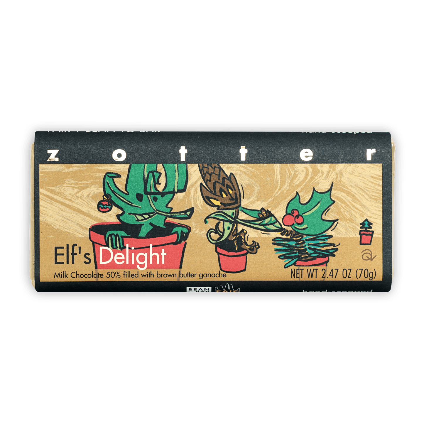 Zotter Elf's Delight - Brown Butter Toffee (Seasonal)