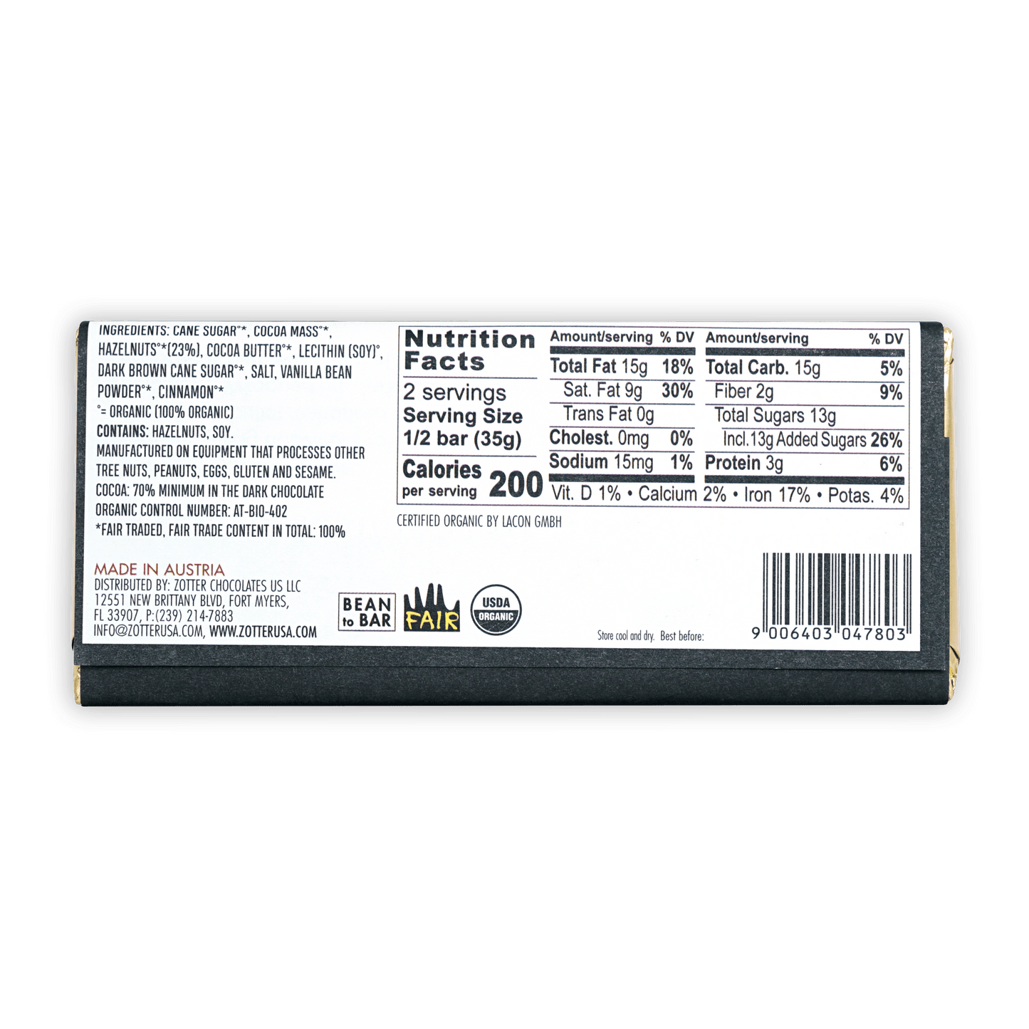 Zotter Sweet Christmas Greetings (Seasonal)