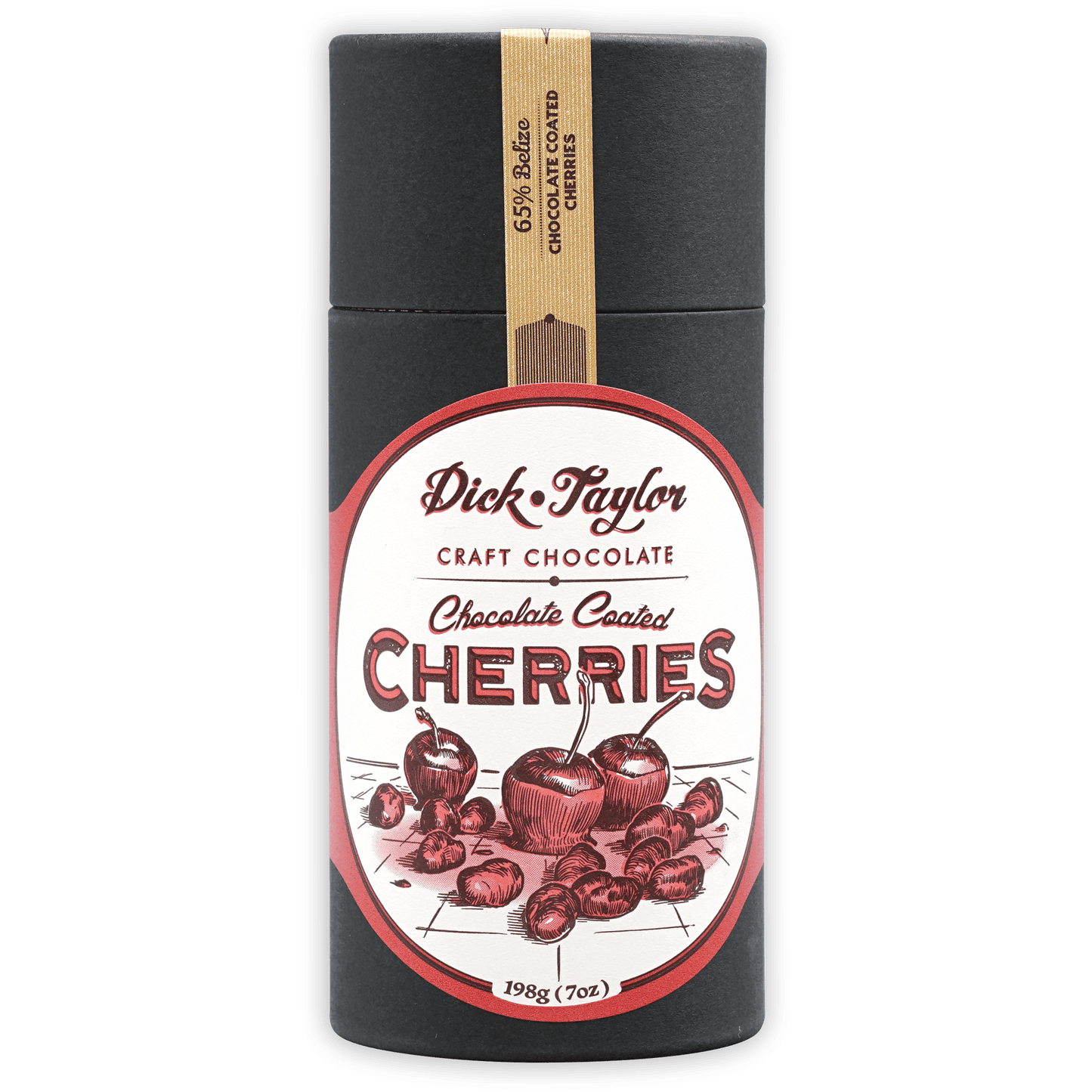 Dick Taylor Chocolate Coated Cherries 65%