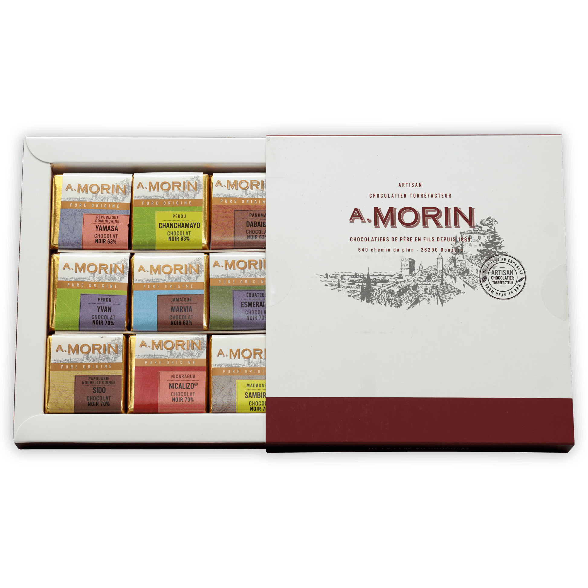 A. Morin Dark Chocolate Tasting Box