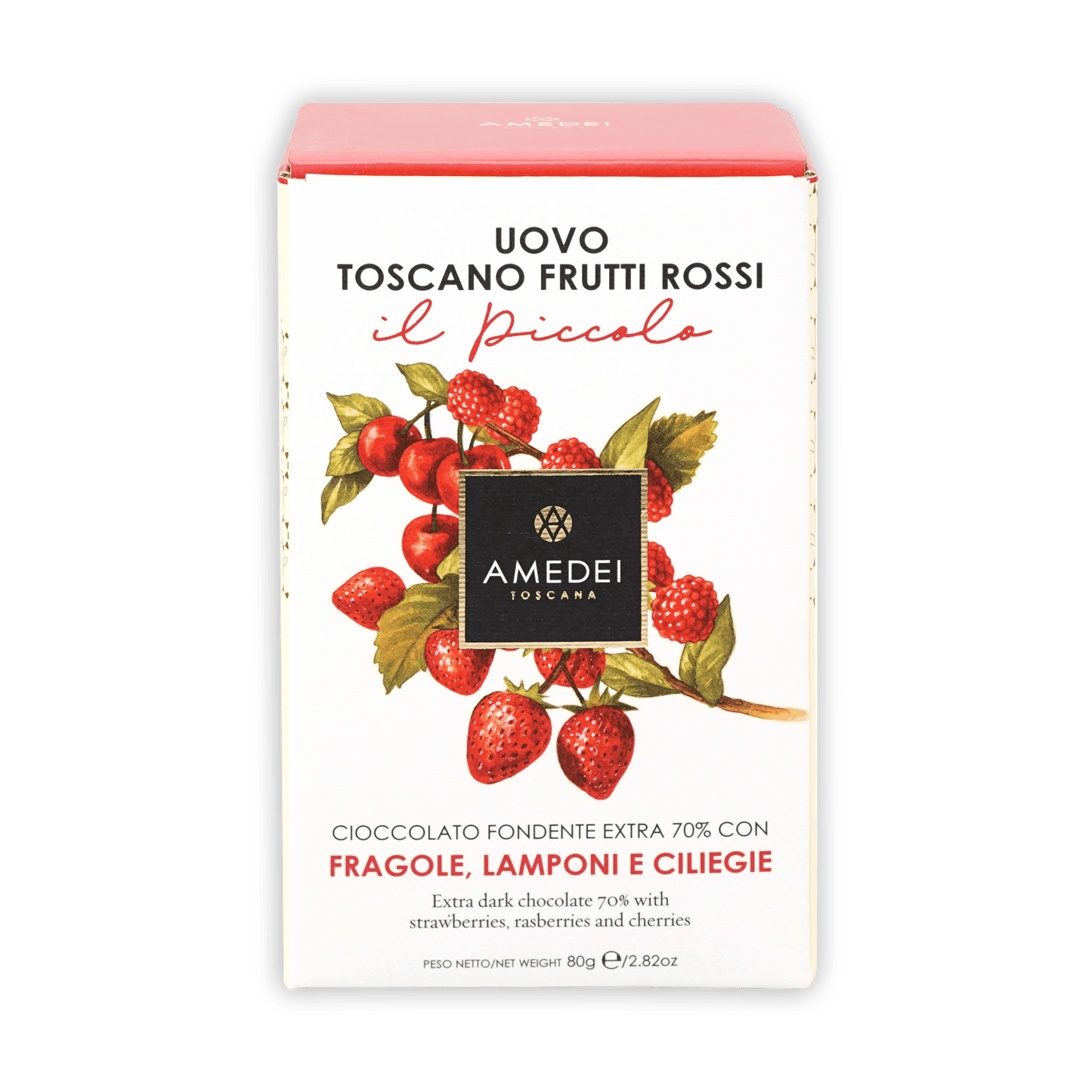 Amedei Easter Egg Toscano Dark w/ Mixed Berries 70% (Seasonal)