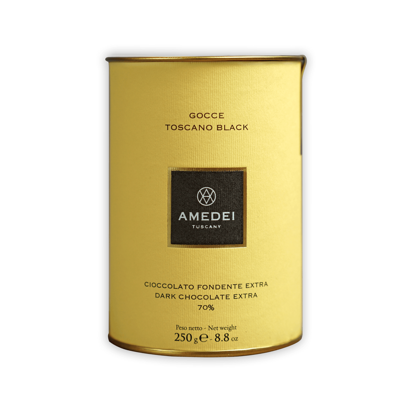 Amedei Gocce Toscano Black (Dark Chocolate) Chips 70%