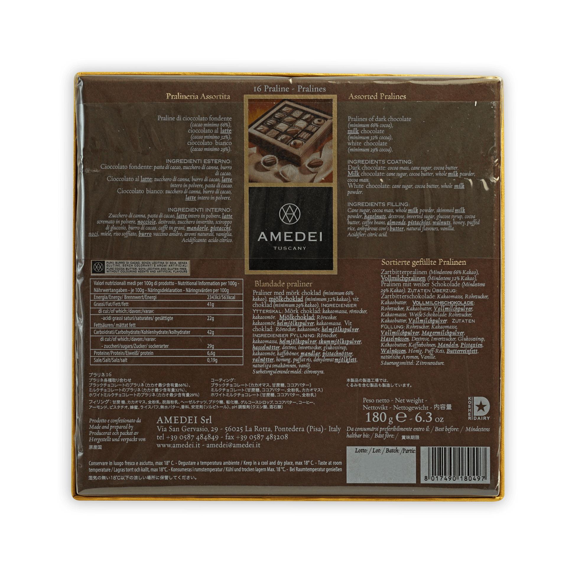 Amedei Pralines Gift Box (16 pcs)