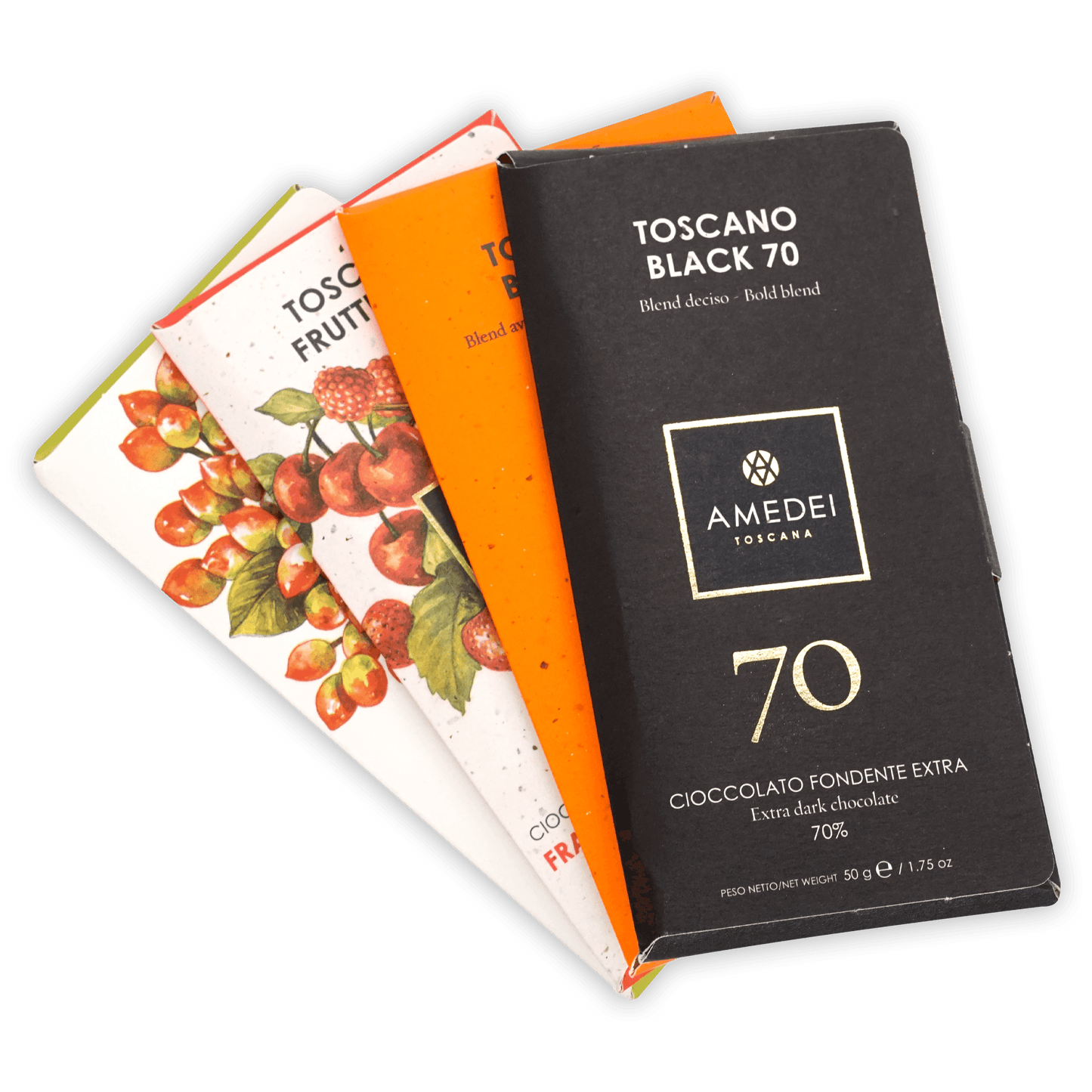 Amedei Uno Chocolate Gift Box (4 Bar Set)