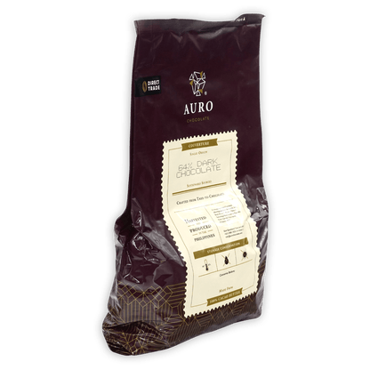 Auro Bulk Baking Dark Chocolate Coins 64% 1kg