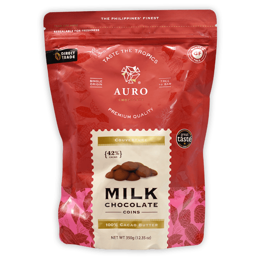 Auro Milk Chocolate Buttons 42%