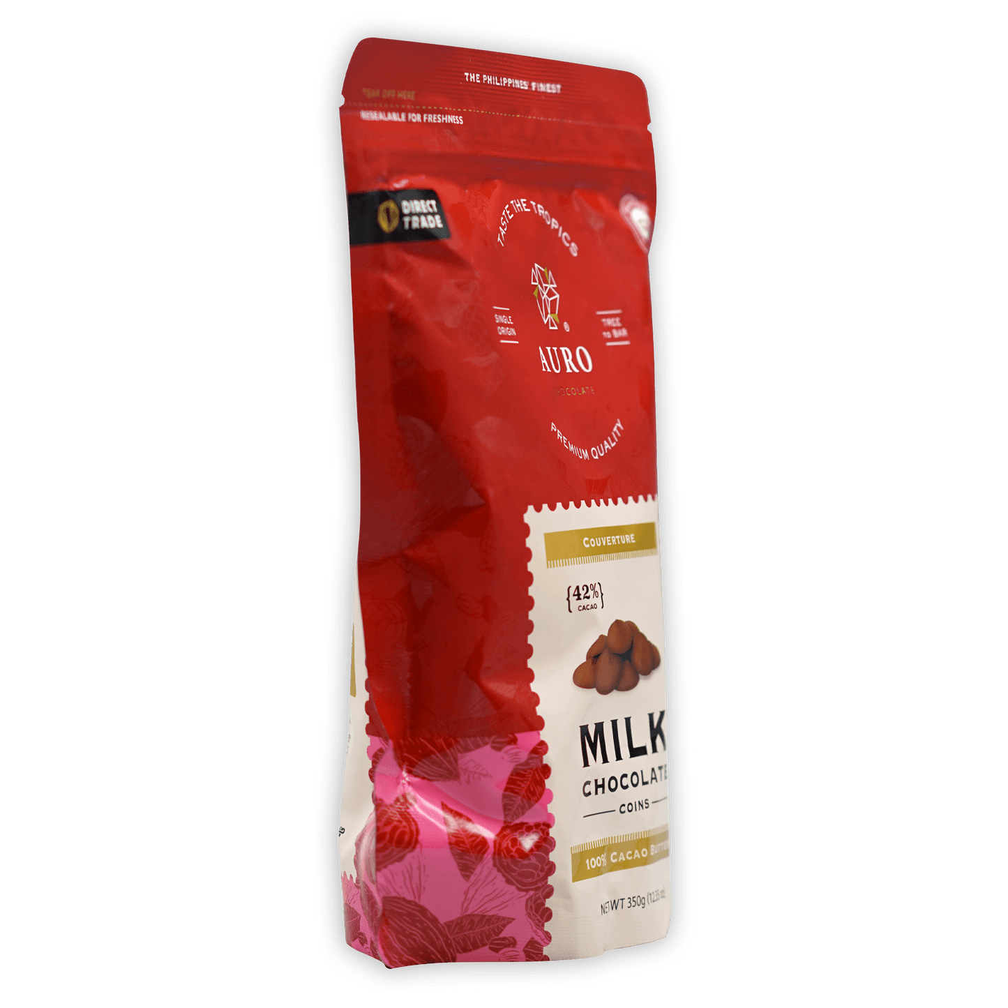 Auro Milk Chocolate Buttons 42%