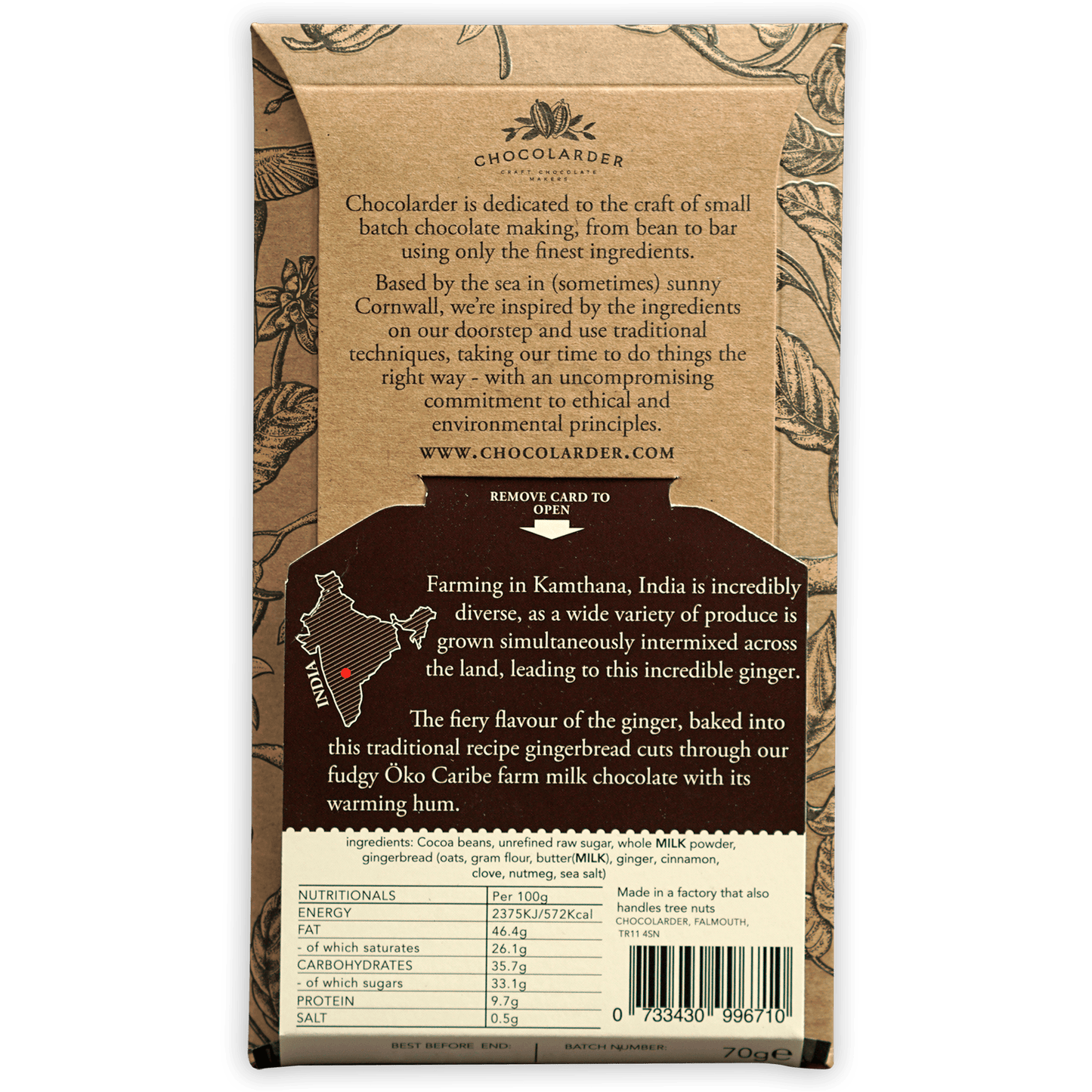 Chocolarder Gingerbread Milk 55%