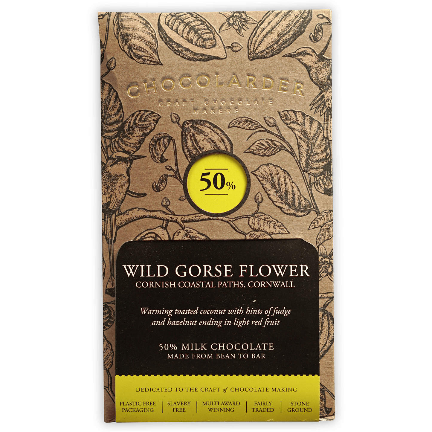 Chocolarder Wild Gorse Flower Milk 50%