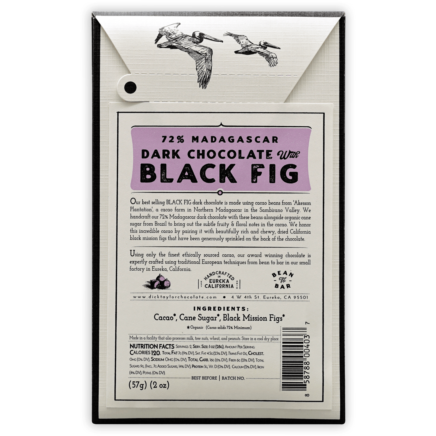 Dick Taylor Black Fig Chocolate 72%