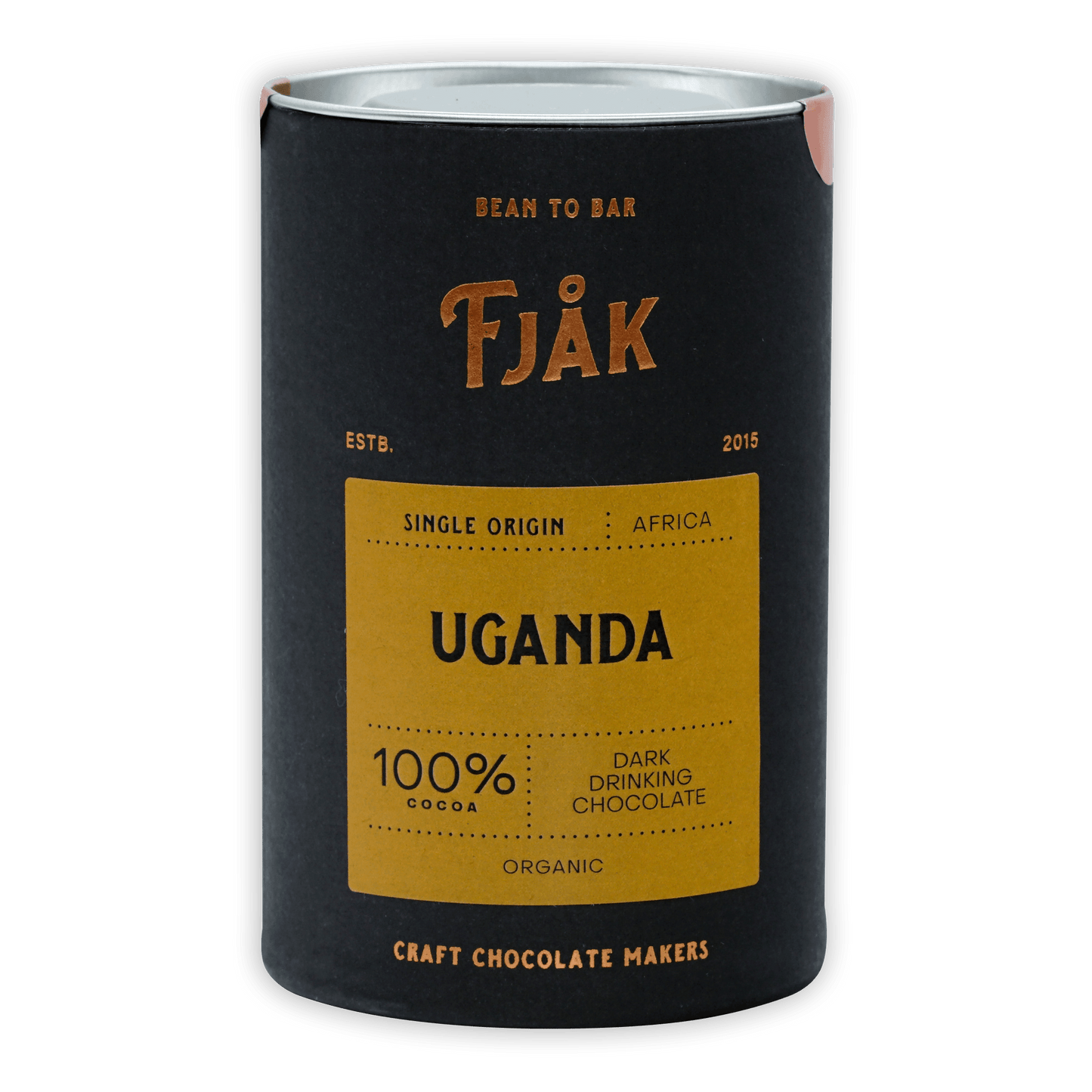 Fjåk Drinking Chocolate Dark Uganda 100%