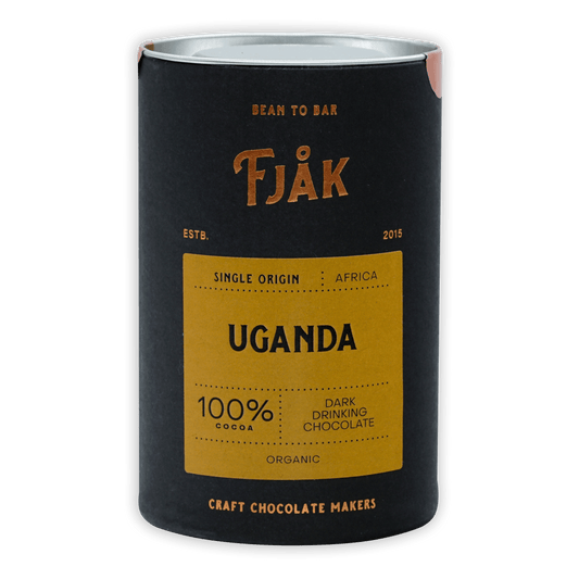 Fjåk Drinking Chocolate Dark Uganda 100%