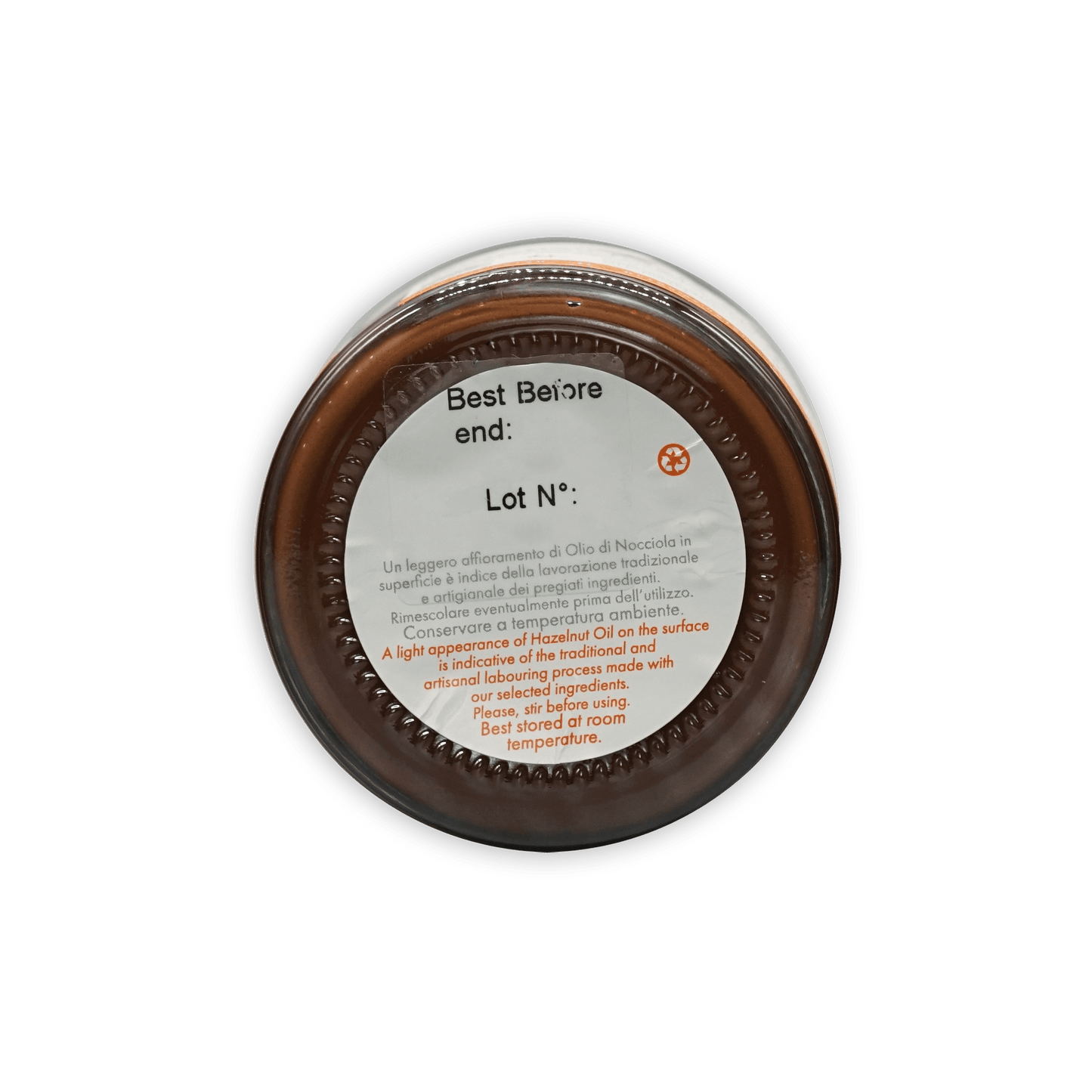 Guido Gobino Crema Gianduja Spread jar with hazelnut oil