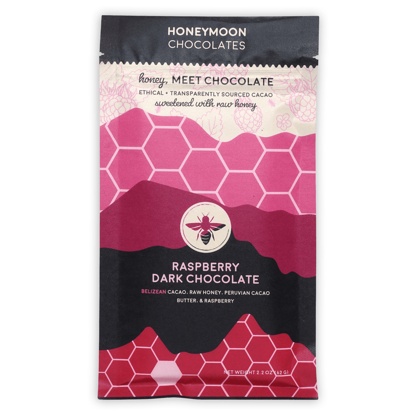 Honeymoon Dark Raspberry Bar 70%