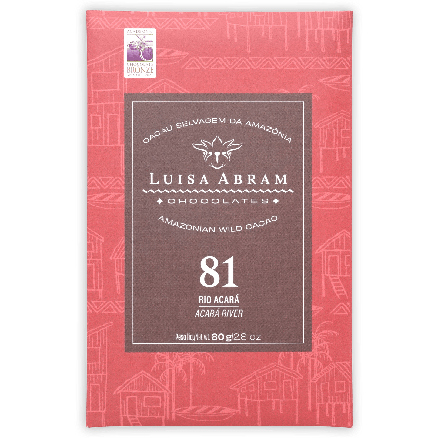 Luisa Abram Rio Acará Wild Cocoa 81%