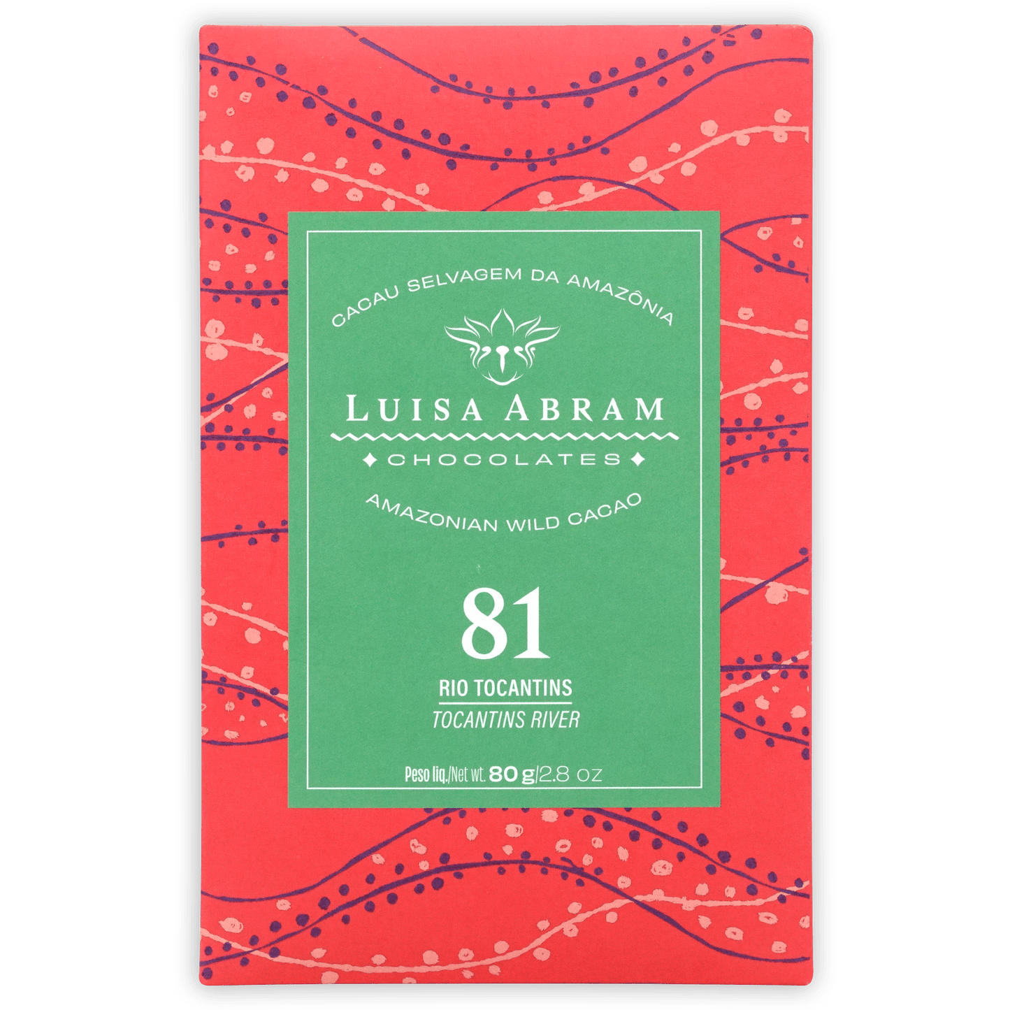 Luisa Abram Rio Tocantins Wild Cocoa 81%