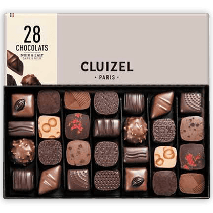 Michel Cluizel 28-Piece Chocolate Bon Bons Gift Box Mixed