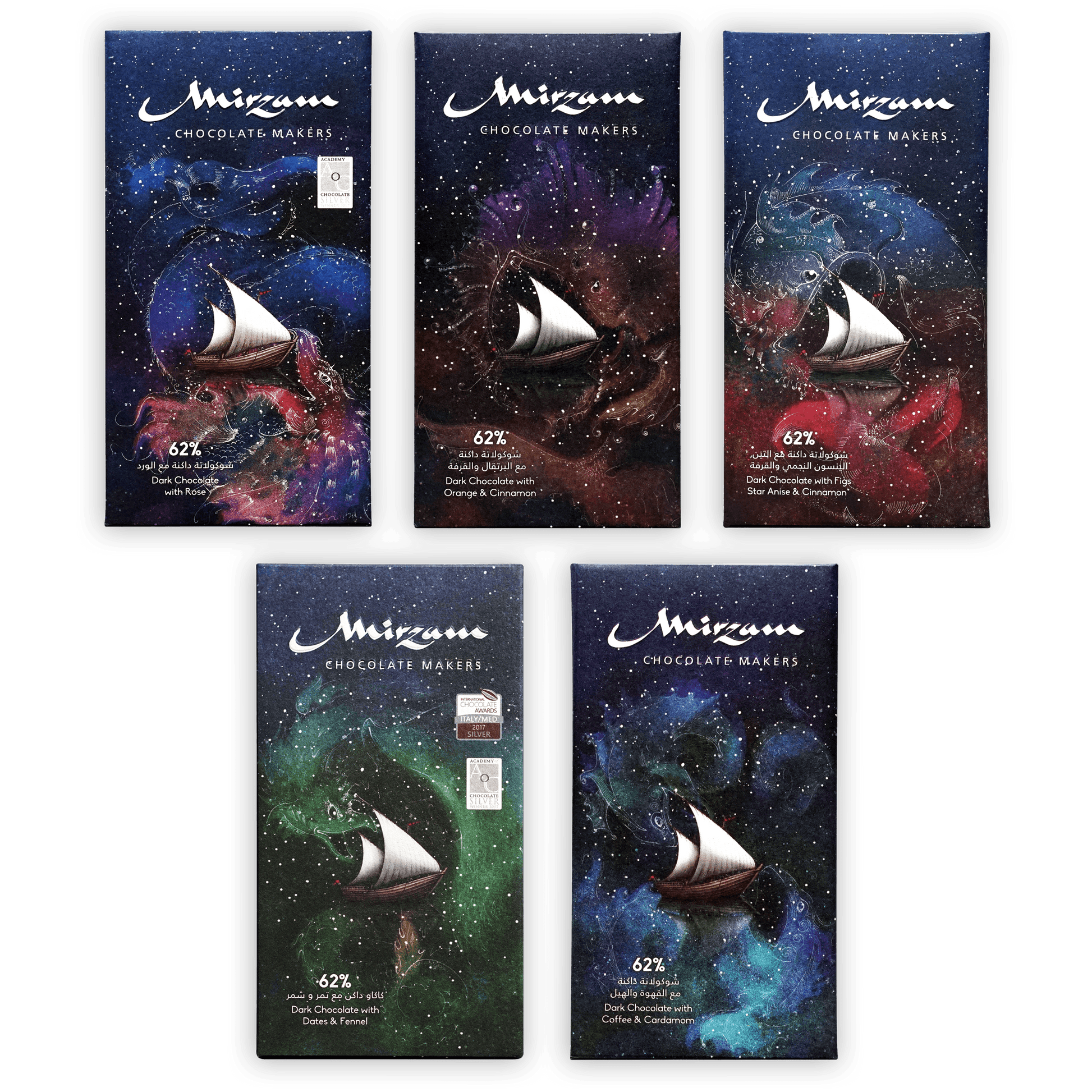 Mirzam Chocolate Maps Inclusion Bundle