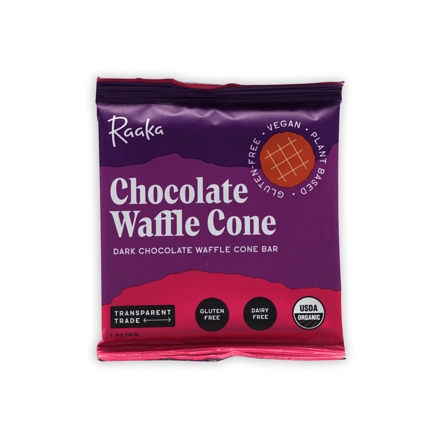 Raaka Chocolate Waffle Cone 61%