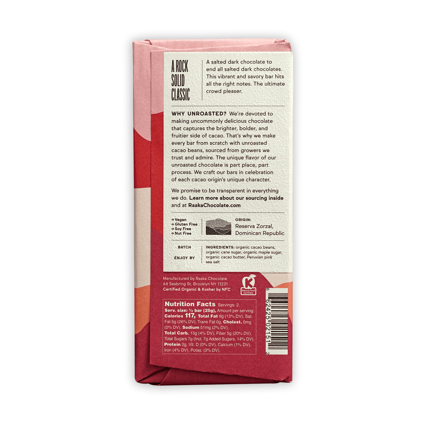 Raaka Pink Sea Salt 71%