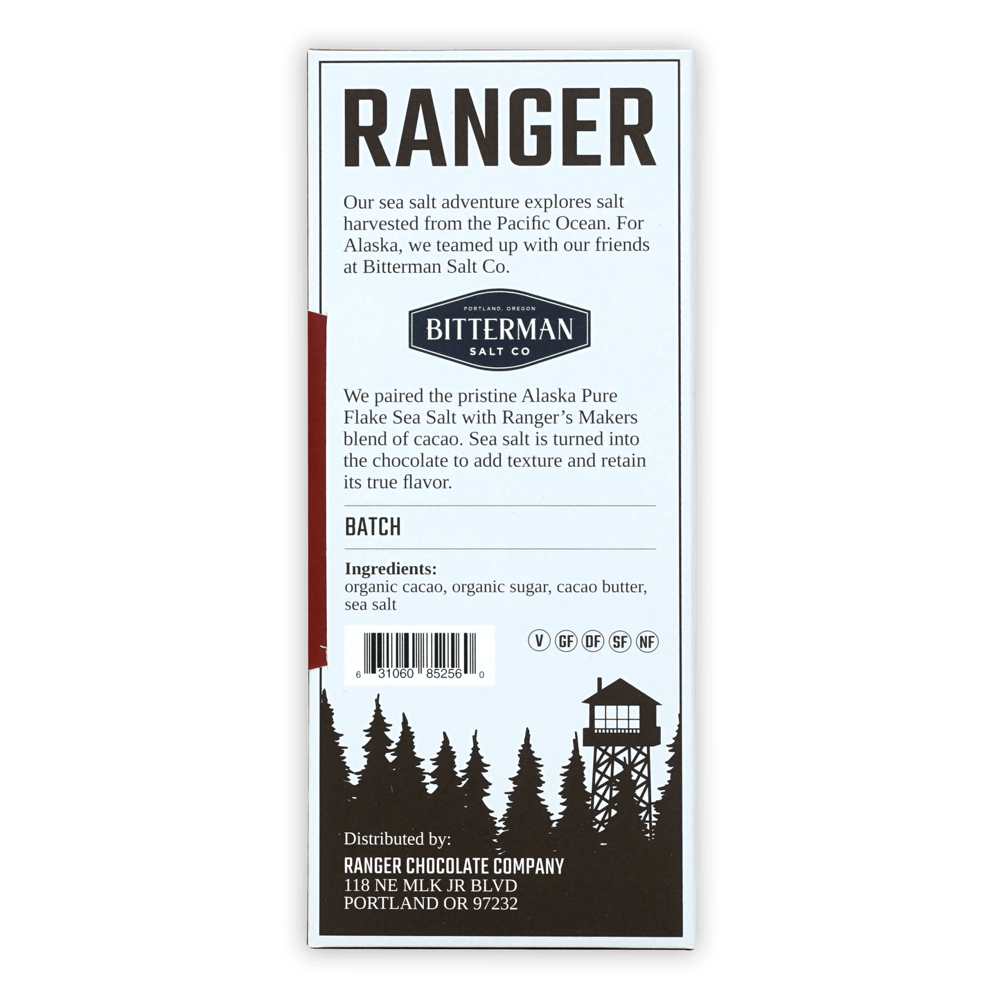 Ranger Dark Alaska Sea Salt 74%