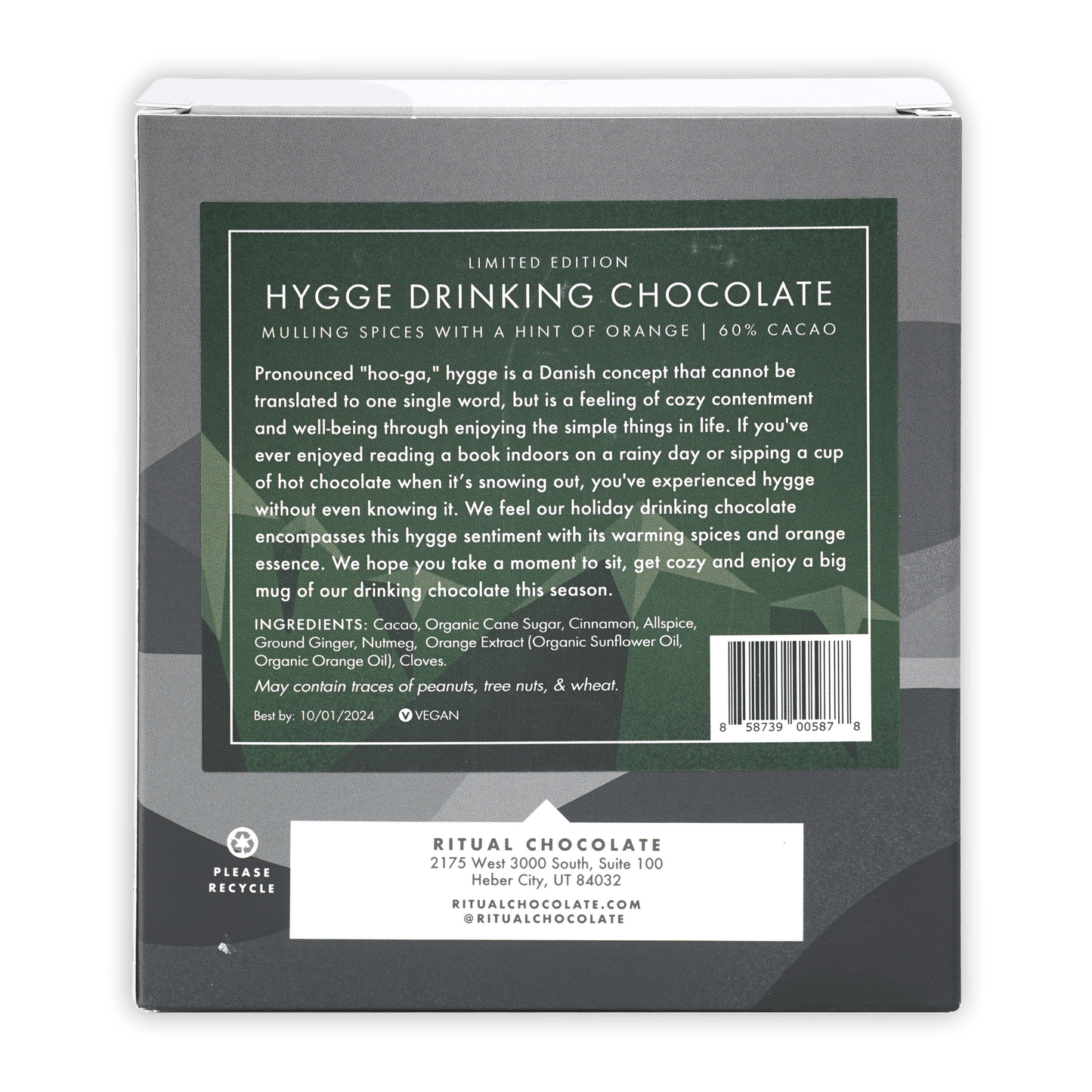 Ritual Hygge Drinking Chocolate 60%
