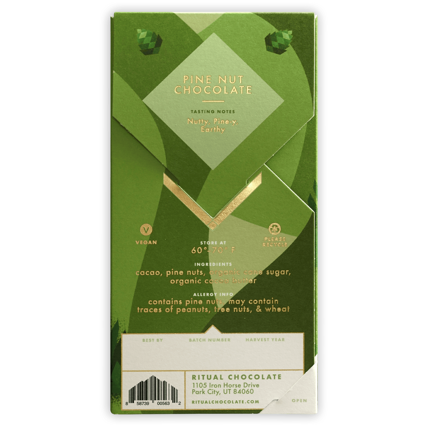 Ritual Pine Nut Chocolate 55%