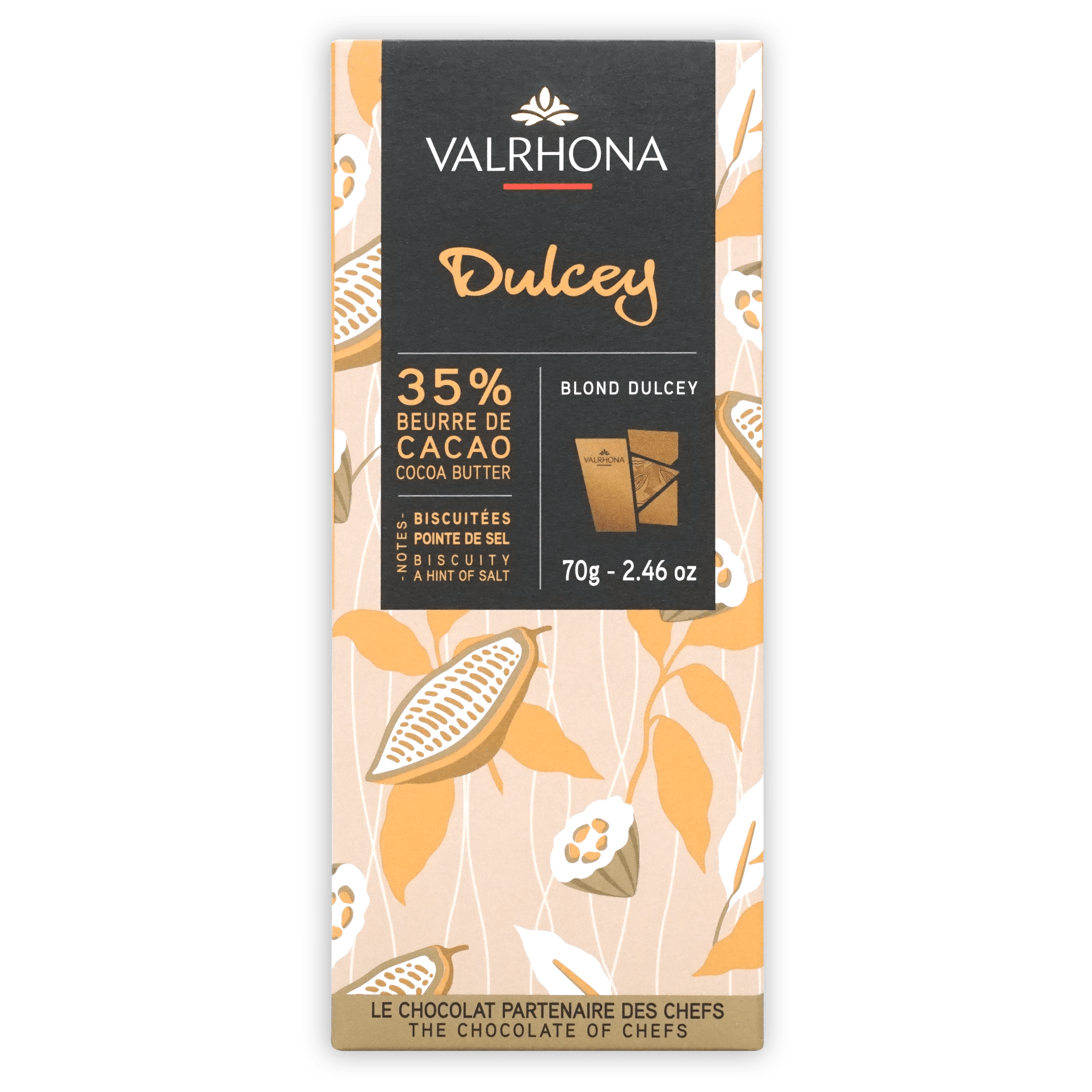 Buy Valrhona Chocolate Dulcey 35% Feves - 3 kg at Ubuy India