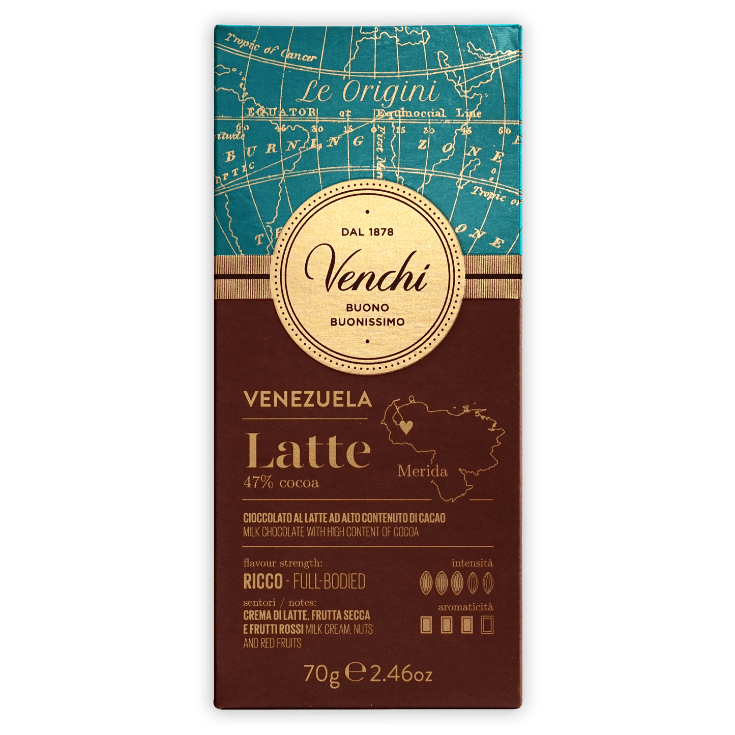 Venchi Milk Chocolate Venezuela 47%