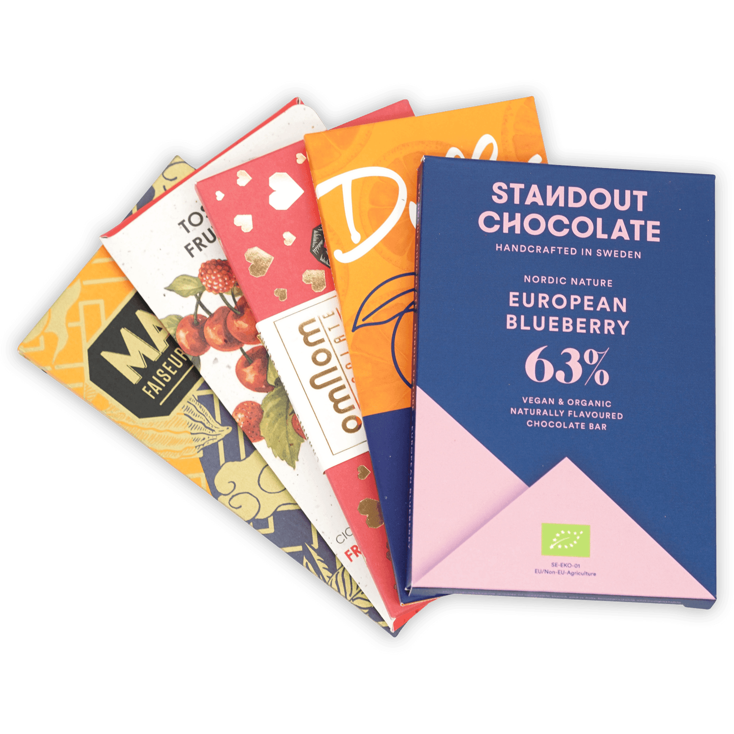 Very Fruity Chocolate Bundle (5 Bars)