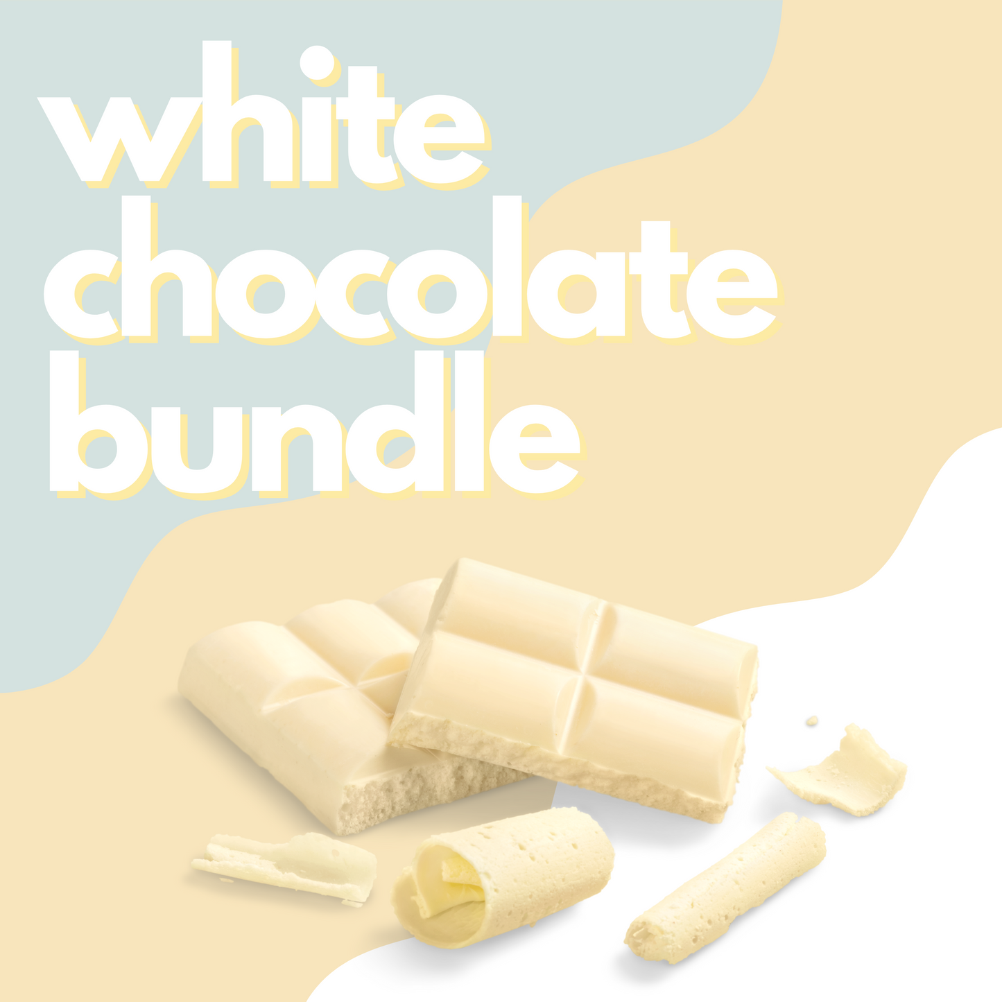White Chocolate Bars Bundle (5 Bars)