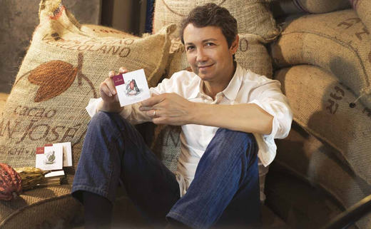 Domori founder Gianluca Franzoni 