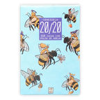 Light blue 20/20 Dark Chocolate wrapper with fairies on bees and bee pollen label
