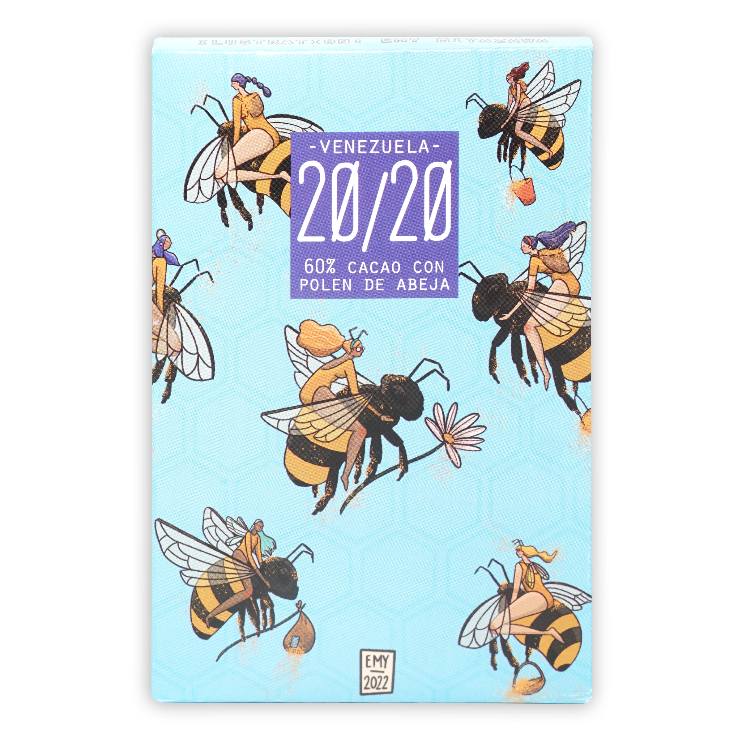 20/20 Dark Chocolate w/ Bee Pollen 60%
