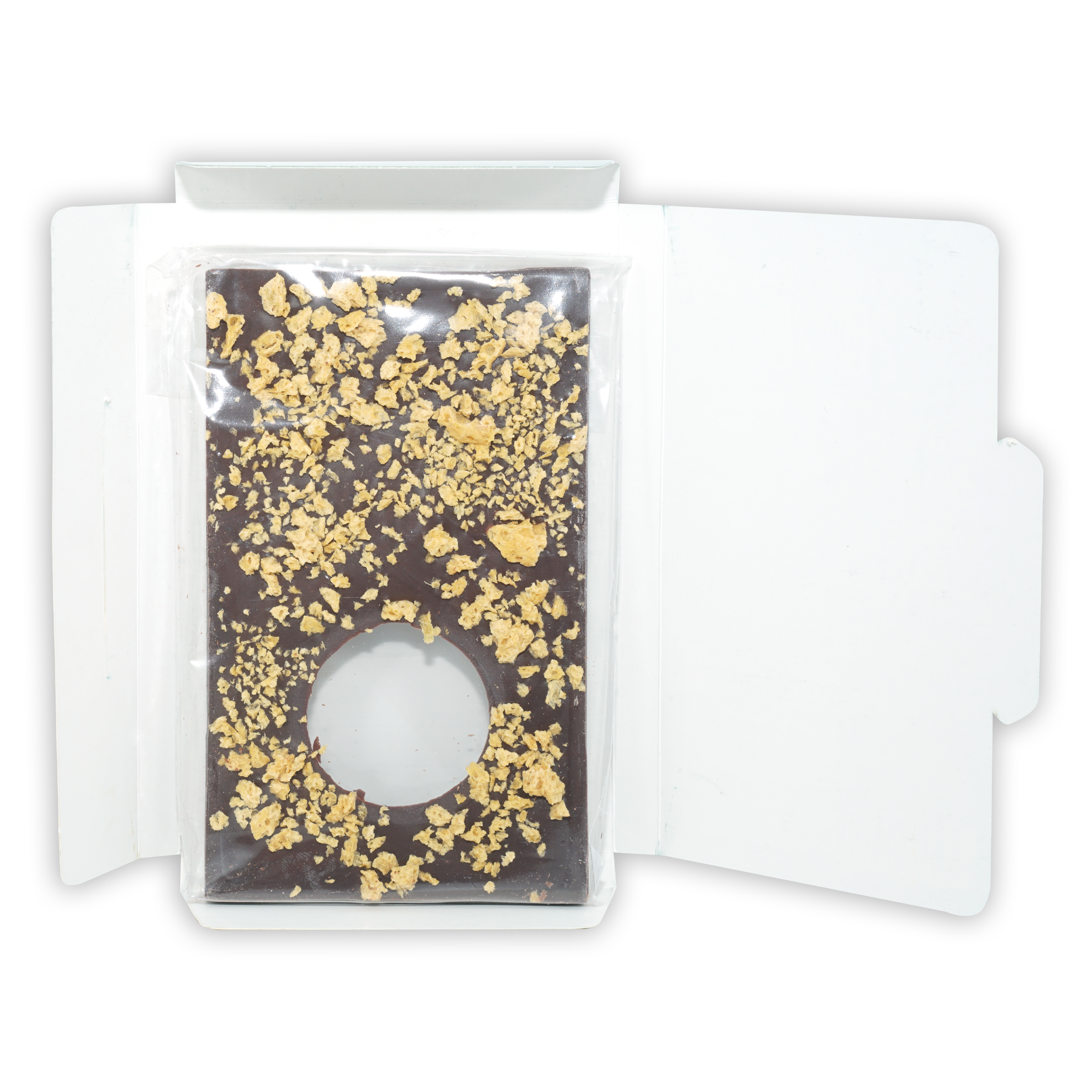 20/20 Dark Chocolate with Green Mango and Salt bar in white box