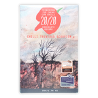 20/20 Dark Chocolate w/ Scorpion Chili bar wrapper with rustic tree silhouettes and bold red Chilli Trinidad Scorpion text by Trincheras