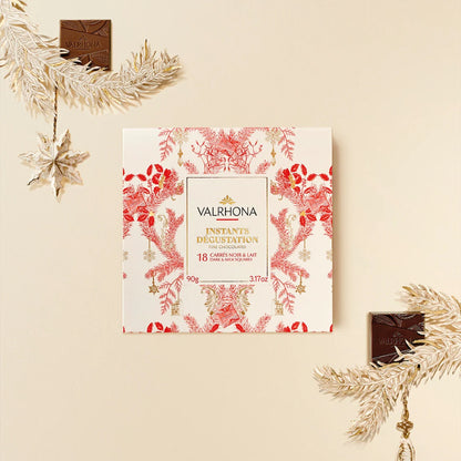 Valrhona The Chocolate Squares Discovery Box (18 pcs)