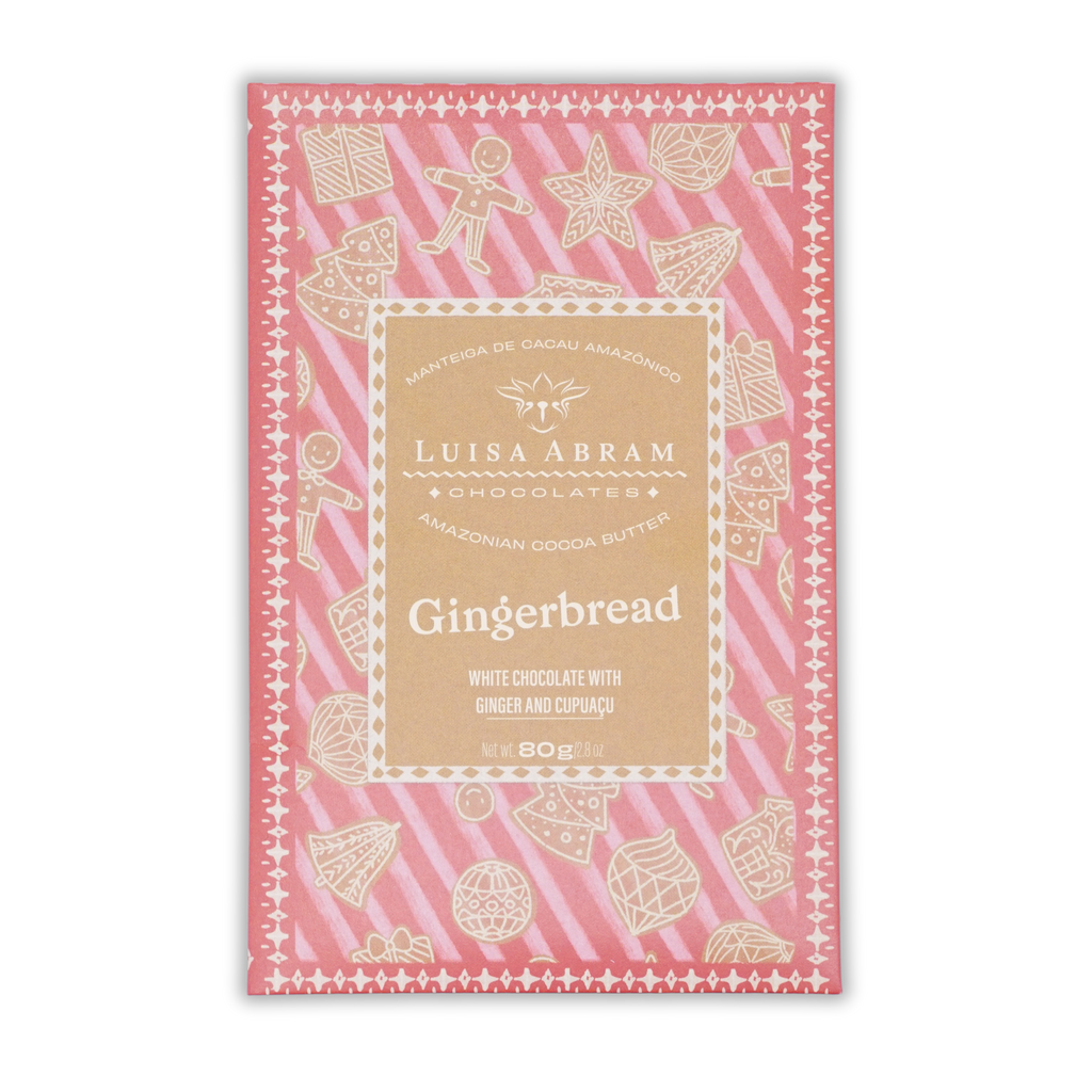 Luisa Abram Gingerbread Cupuacu White Chocolate (Seasonal)