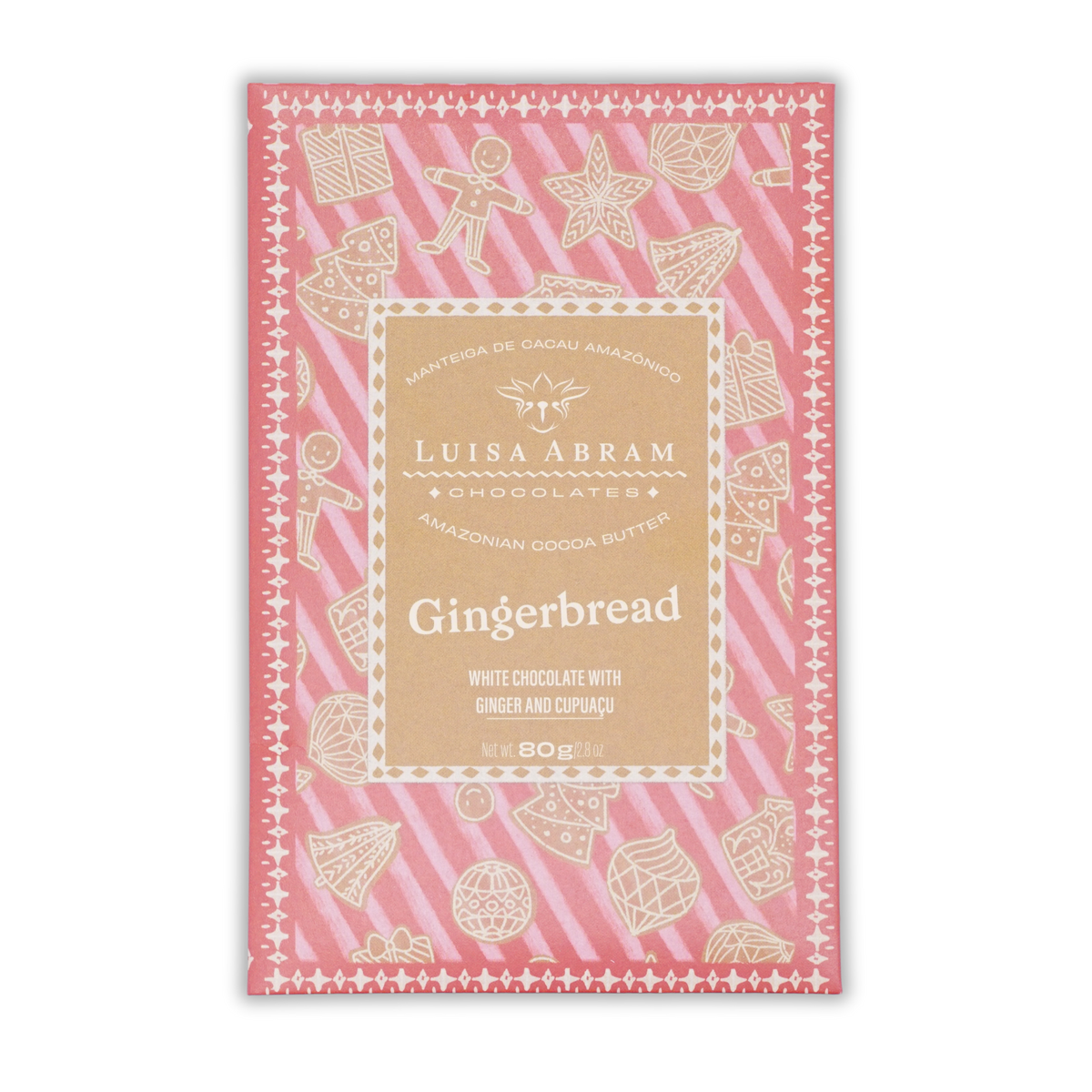 Luisa Abram Gingerbread Cupuacu White Chocolate (Seasonal)