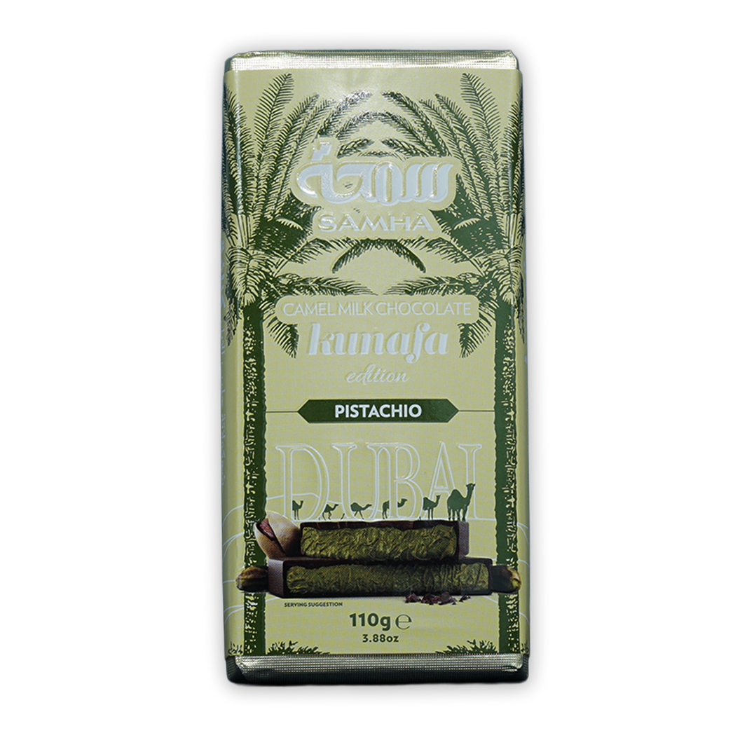 Samha Dubai Chocolate Milk Edition (Kunafa Pistachio Bar)