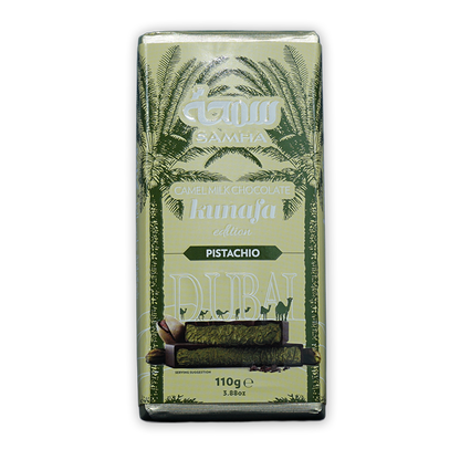 Samha Dubai Chocolate Milk Edition (Kunafa Pistachio Bar)