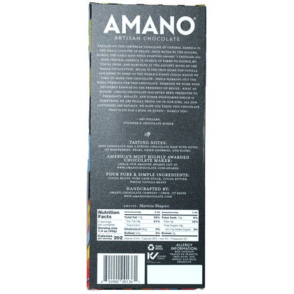 Amano  Dark El Cayo Belize 70%