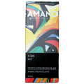 Amano Dark El Cayo Belize 70% artisan chocolate bar with vibrant abstract wrapper